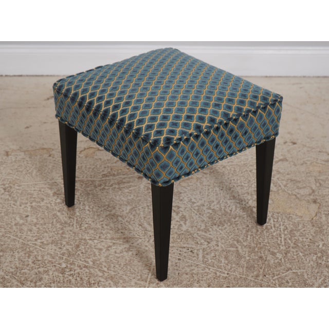 Age: Approx: 20 Years Old Details: Quality Construction Clean Well Cared For High Quality Upholstery Black Ebonized Legs...