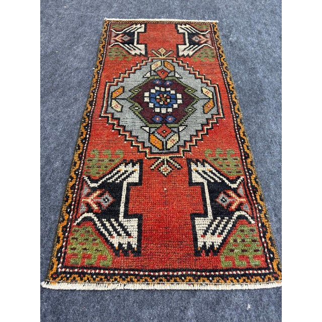Turkish Yastik Rug 1'8" x 3'6" #24026 Explore a curated collection of hallway runners, wool rugs, and handmade...