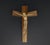 Brutalist Wooden Cross with Christ Figure, 1950s For Sale - Image 9 of 11
