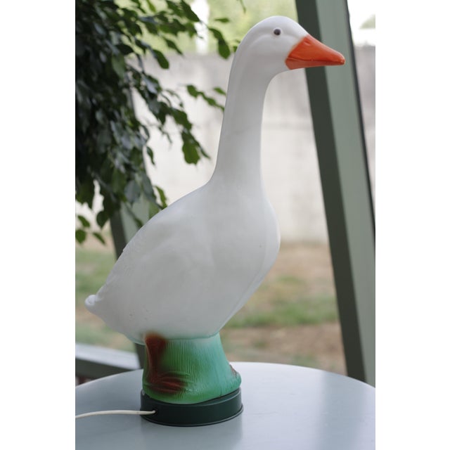 Vintage Gladys Goose Floor Lamp, 1980s, in Flawless conditions. Designed 1980 to 1989 European Plug (up to 250V).The...