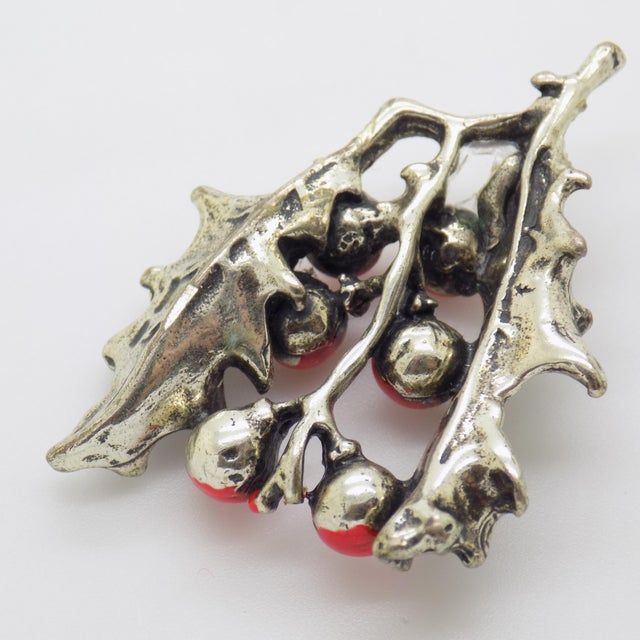 Silver Vintage Italian Handmade Genuine Silver Christmas Decoration Figurine Miniature For Sale - Image 8 of 10