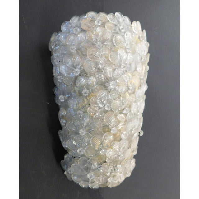 Barovier e Toso 1960s Millefiori Sconces by Barovier E Toso, a Pair For Sale - Image 4 of 10