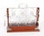 Late 20th Century English Silver-Plated 3-Bottle Tantalus, Set of 4 For Sale - Image 11 of 14