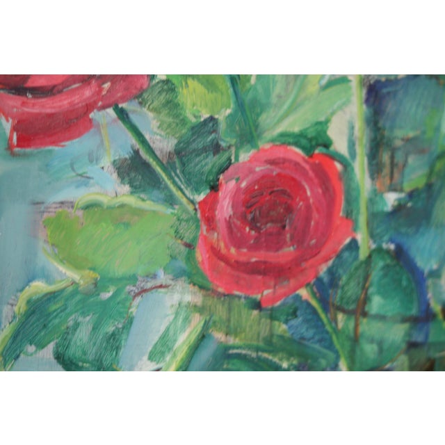 Hans Ripa, Bloomer, 1960s, Oil on Panel, Framed For Sale - Image 14 of 18