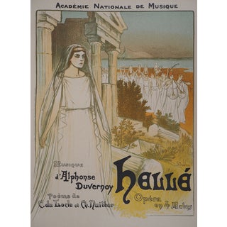 Théophile Alexandre Steinlen, Hellé, 1895, Original Lithograph For Sale