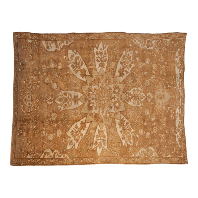 Vintage Distressed Kars Carpet - 8'4" x 10'9" For Sale