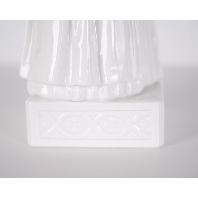 Ceramic Porcelain Figure by Amager Carl Martin-Hansen for Royal Copenhagen, 1920s For Sale - Image 7 of 13