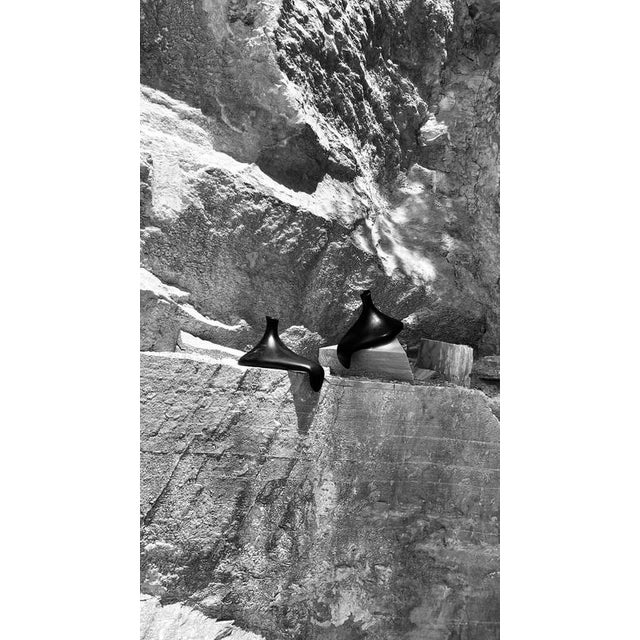 Unique sculpture wine decanter set by karystios dimensions: w 28 x d 20 x h 20 cm materials: ceramic from high temperature...