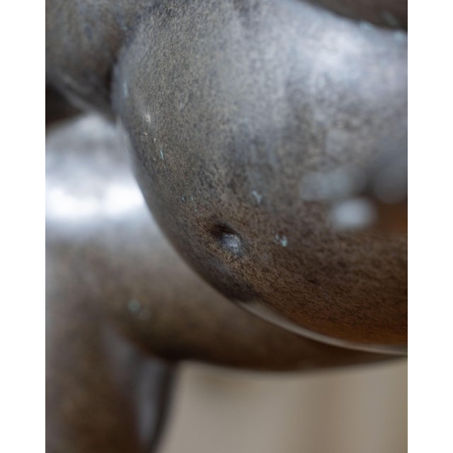 Large-Scale Signed Bronze "Sumo Wrestler" Sculpture, Signed Yuri, 2005 For Sale - Image 14 of 18