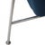 3303 Three-Seater Airport Sofa in Blue Fabric by Arne Jacobsen, 1980s For Sale - Image 14 of 18