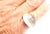 Late 20th Century Cartier Myst De Cartier Yellow Gold Diamond Rock Crystal Dome Ring, Size 6 For Sale - Image 11 of 12