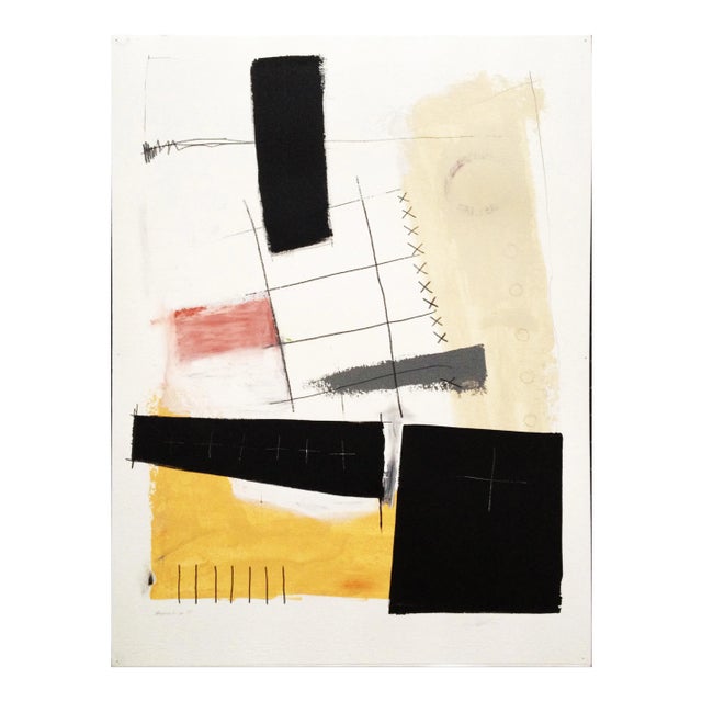 Abstract No. 5 Mixed Media Painting For Sale