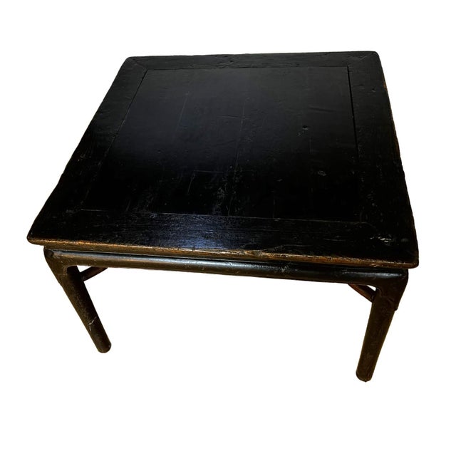 Chinese Antique Chinese Coffee Table With Giant Arm Braces For Sale - Image 3 of 9