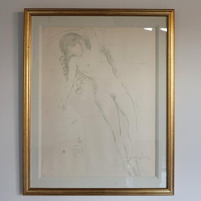 1970s After Salvador Dali, Nu de bras leve, Print For Sale - Image 5 of 6