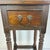 1970s Vintage Arts & Crafts Farmhouse Federal Pine Drinks Table After Ethan Allen Old Tavern. For Sale - Image 6 of 15