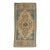 Turkish Mini Rug Oriental Hand Knotted Vintage Rug 1'9" x 3'6" #21244 For Sale