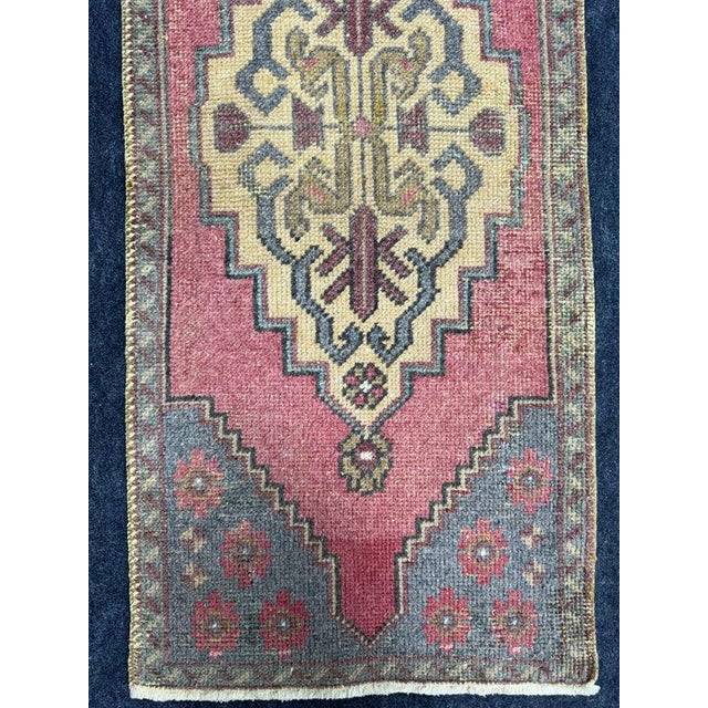 Contemporary Turkish Yastik Rug 1'8" x 3'10" For Sale - Image 3 of 5