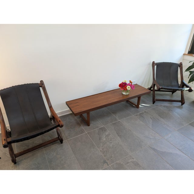 Teak "Krobo" Bench by Torbjørn Afdal for Bruksbo, Norway, 1960s For Sale - Image 12 of 18