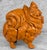 Vintage 1970's Ceramic Pomeranian Dog Sculpture For Sale - Image 6 of 9