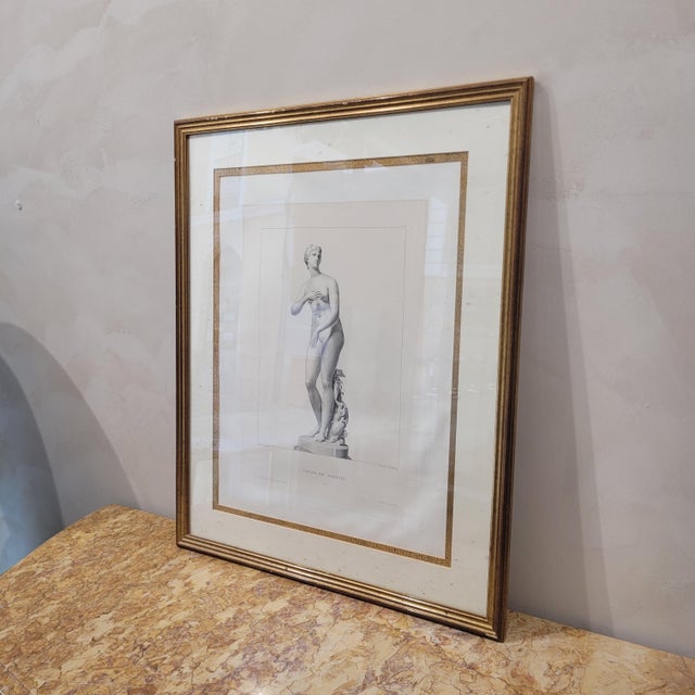 Auguste Boucher-Desnoyers, Love and Psyche and J. B. R. U. Massard Venus De Médici, 1800s, Etching For Sale - Image 14 of 18