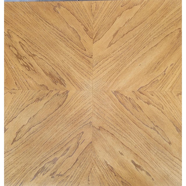 Wood Parsons Square Coffee Table Manner of Milo Baughman For Sale - Image 7 of 11