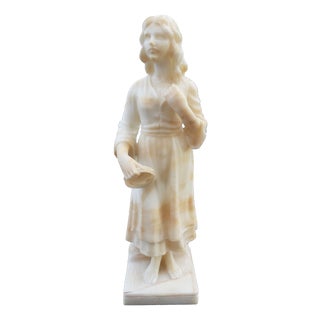 A.Michelot, Figurative Composition, 19th Century, White Marble For Sale
