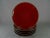 Jars France Tourron Cerise Red Saucers or Small Plates - Set of 5 For Sale - Image 9 of 9