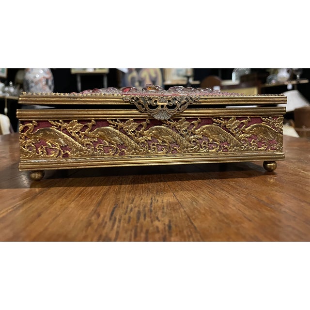 Jewelry Box by Emaux & Laiton, 1950s, in Very Good conditions. Designed 1950 to 1959