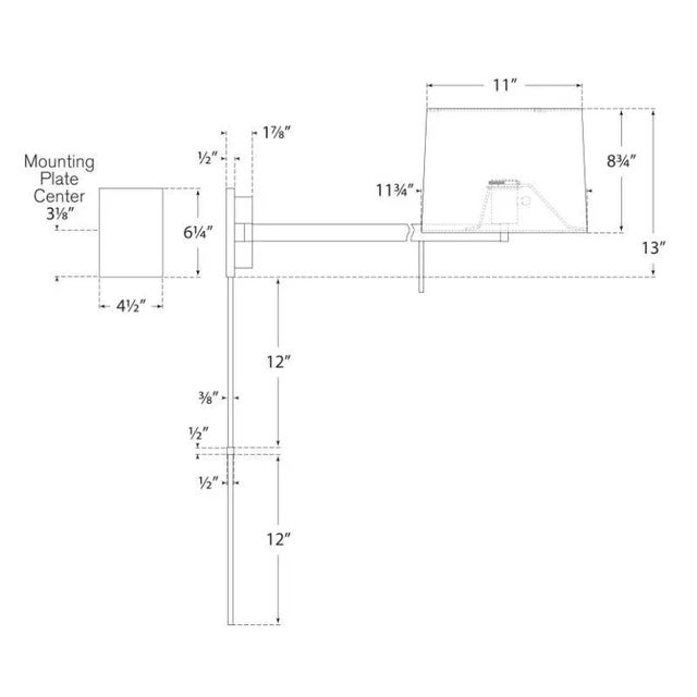 Modern Barbara Barry for Visual Comfort Signature Sweep Medium Left Articulating Sconce in Soft Brass with Linen Shade For Sale - Image 3 of 3