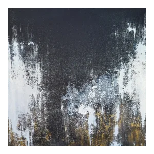 Large Modern Abstract Dramatic Stretched Canvas Giclee Art Print
