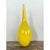 Vintage Yellow Glass Teardrop Vase For Sale In West Palm - Image 6 of 12
