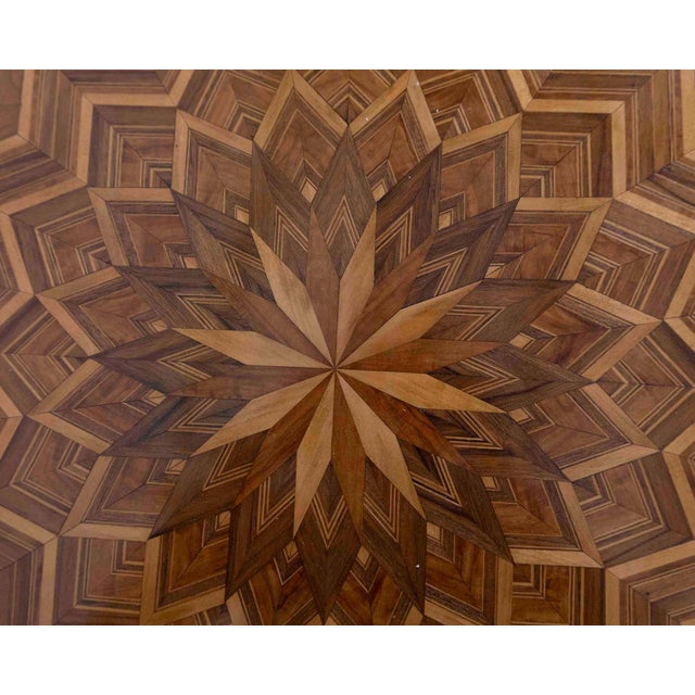 Wood Italian 19th Century Inlaid Walnut Sorrento Table For Sale - Image 7 of 8