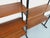 Vintage Italian Triple Modular Bookcase in Teak and Metal, 1960s For Sale - Image 6 of 18