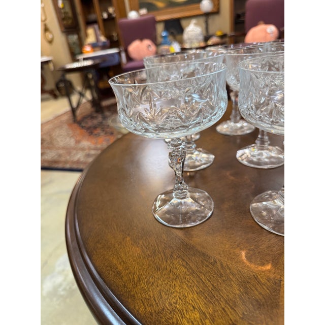 Vintage Champagne/Tall Sherbet Antoinette by Schott-Zwiesel Set of 12 For Sale - Image 15 of 17