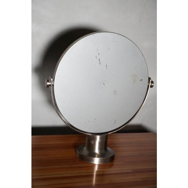 Metal Narciso Table Mirror by Sergio Mazza for Artemide, 1960s For Sale - Image 7 of 11