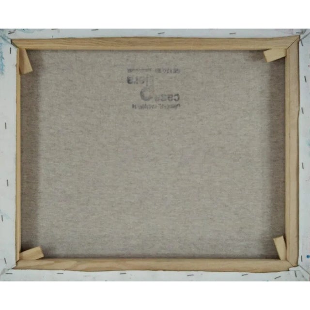 Albert Castañé, Untitled Landscape, 2005, Canvas Painting, Framed For Sale - Image 6 of 9