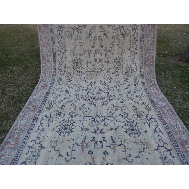 Vintage Turkish Sparta Rug 6′7″ × 10′6″ For Sale - Image 4 of 11