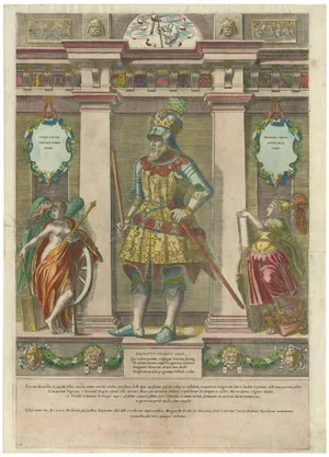 Gaspar Oselli, Ernest the Iron of Austria, Engraving, 1569