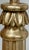 Silver Nancy Corzine Silver Leaf Carved Wood Floor Lamp, Adjustable Height For Sale - Image 8 of 11