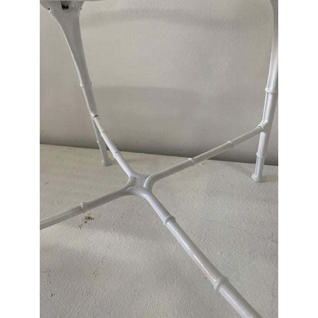 White Brown Jordan Hall Bradley "Calcutta" Armchairs - Set of 4 For Sale - Image 8 of 18