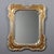 Gilded Wood Mirror with Faux Silver and Gold Leaf Finish For Sale - Image 9 of 9
