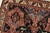 Textile Heriz Rug 5’11” X 8’9” Black Wool Vintage Traditional Hand-Knotted Carpet For Sale - Image 7 of 15