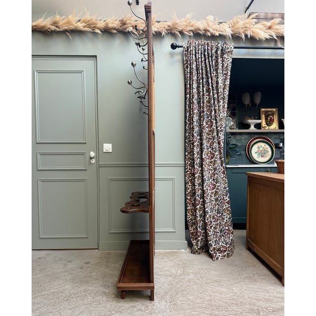 Antique Oak Entrance Hall Wardrobe, 1890s For Sale - Image 4 of 10