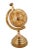 Vintage Style Solid Brass World Map Globe For Sale - Image 6 of 9