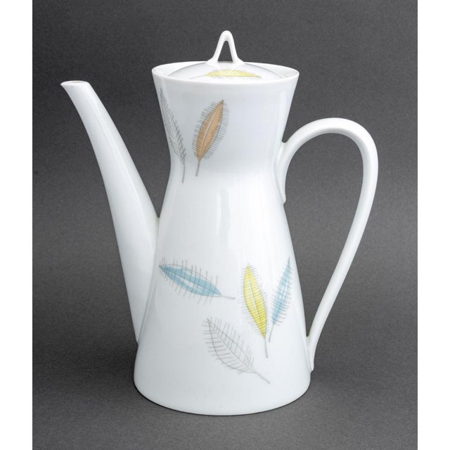 Contemporary Rosenthal "Bunte Blatter" Tea Service for Eight For Sale - Image 3 of 18