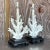 Wood Vintage Coastal Coral Branch Wood Lamps - a Pair For Sale - Image 7 of 7