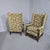 Jacobean Walnut Wing Library Armchairs, Set of 2 For Sale - Image 11 of 13