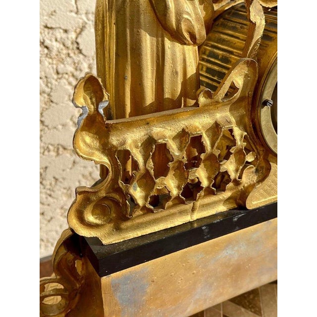 Bronze Samac Clock, 1890s For Sale - Image 10 of 11