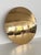Large Flush Mount Light in Polished Brass by Florian Schulz, 1970s For Sale - Image 10 of 14