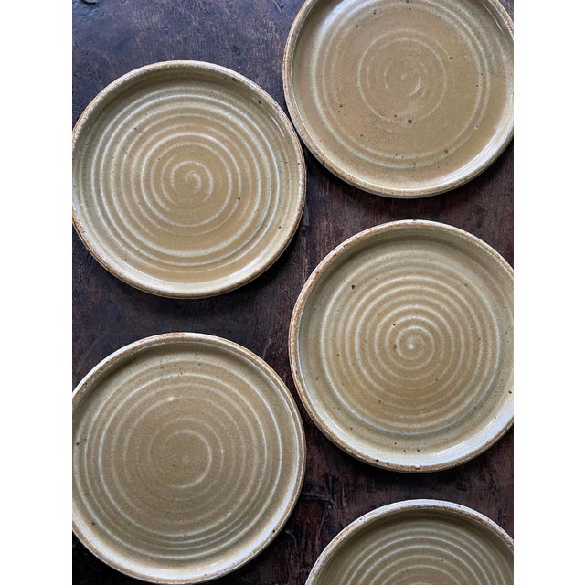 Wonderful set of pottery dinner plates, it’s not often that you find a large set of plates that were intended to be...